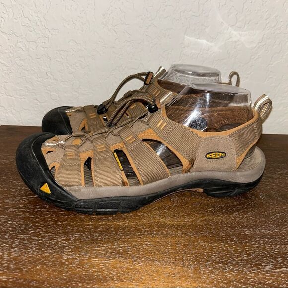 Keen Newport Leather Toggle Waterproof Sandal Shoes - Picture 4 of 7